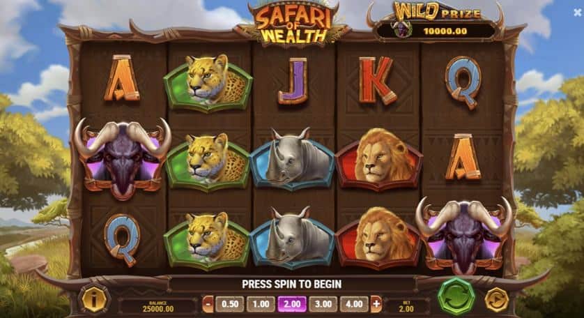 Spēlēt bezmaksas Safari Of Wealth