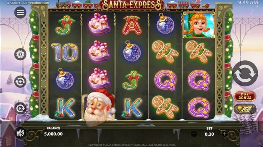 Spēlēt bezmaksas Santa Express