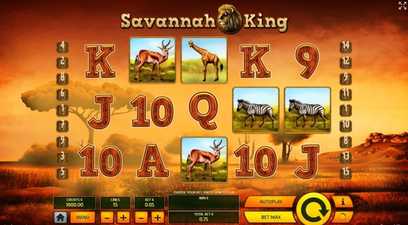 Spēlēt bezmaksas Savannah King