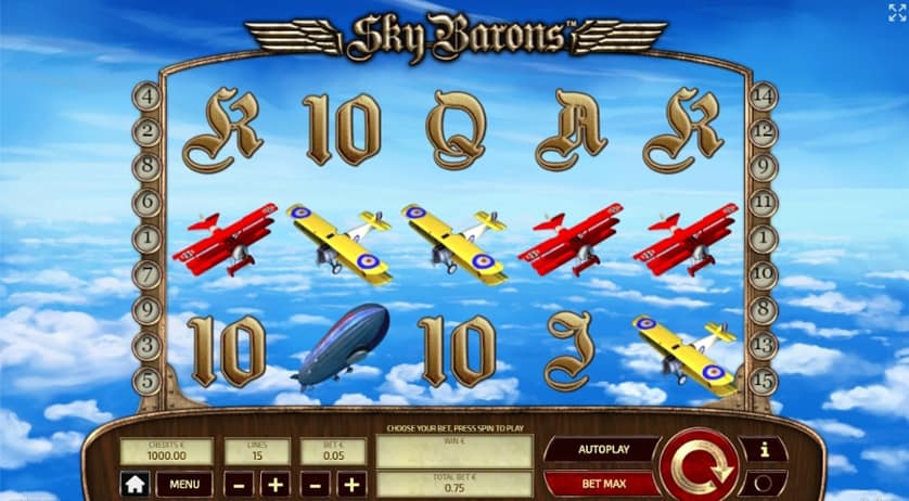 Spēlēt bezmaksas Sky Barons