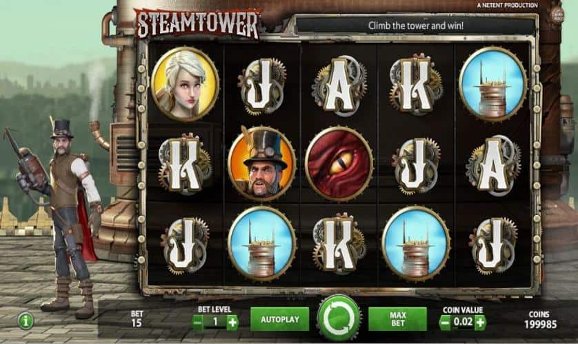 Spēlēt bezmaksas Steam Tower