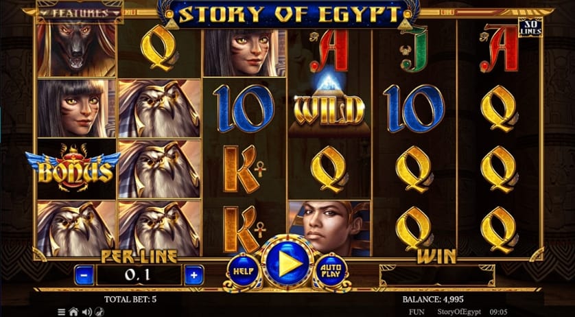 Spēlēt bezmaksas Story Of Egypt