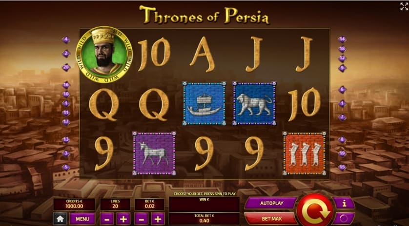 Spēlēt bezmaksas Thrones Of Persia