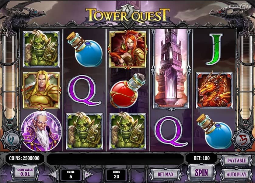 Spēlēt bezmaksas Tower Quest