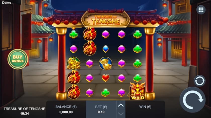 Spēlēt bezmaksas Treasure Of Tengshe