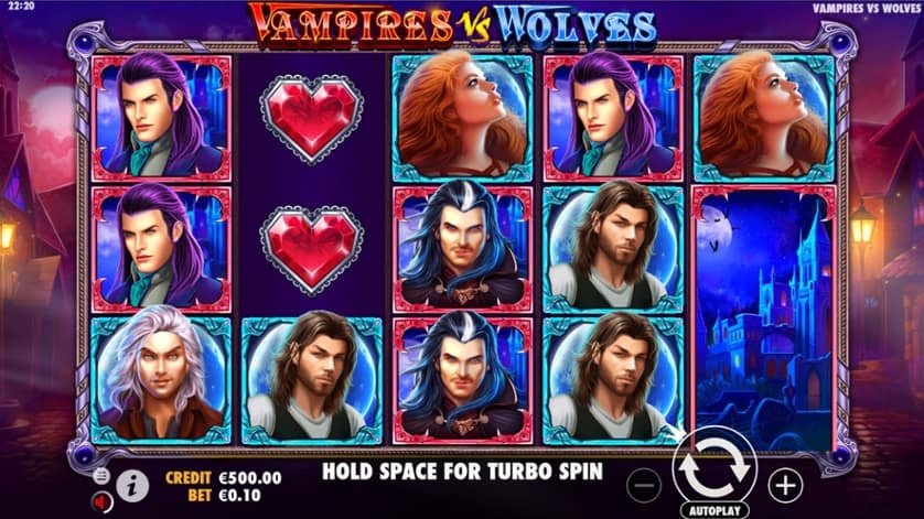 Spēlēt bezmaksas Vampires Vs Wolves