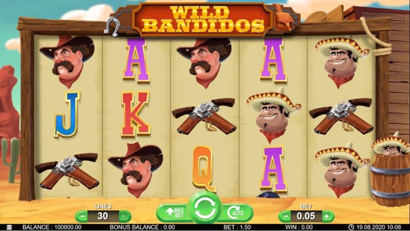 Spēlēt bezmaksas Wild Bandidos