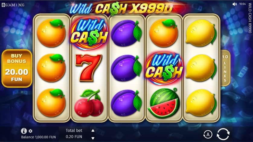 Spēlēt bezmaksas Wild Cash X9990
