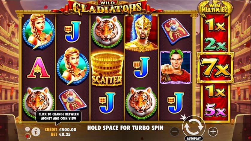 Spēlēt bezmaksas Wild Gladiators