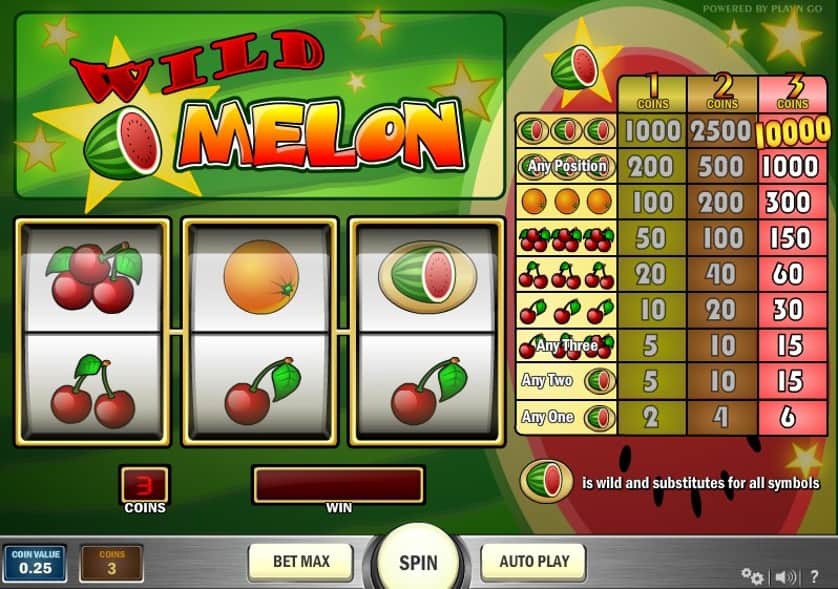 Spēlēt bezmaksas Wild Melon