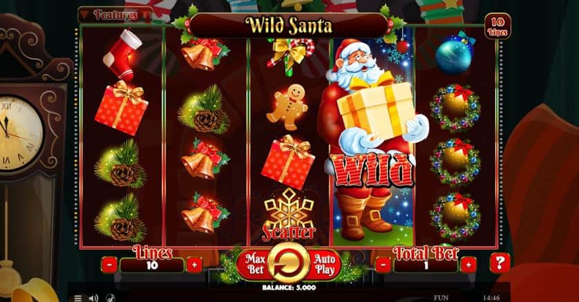 Spēlēt bezmaksas Wild Santa