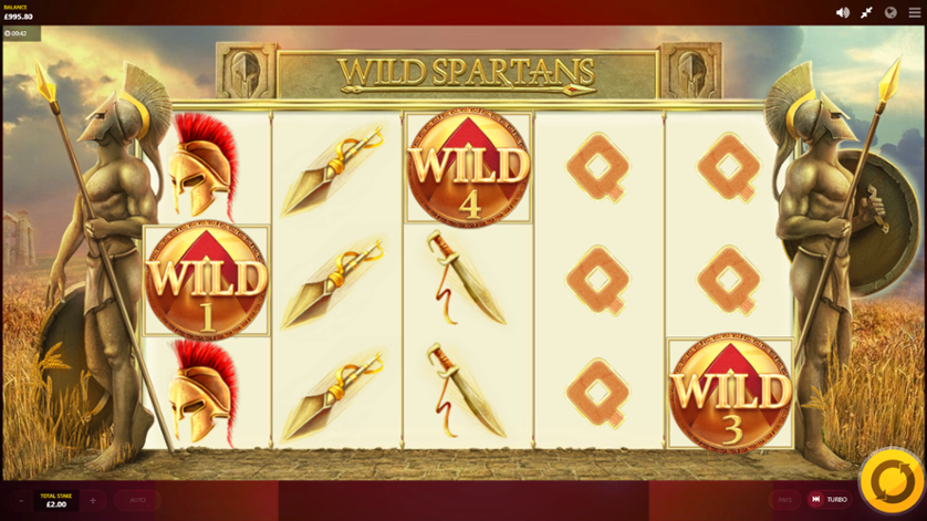 Spēlēt bezmaksas Wild Spartans
