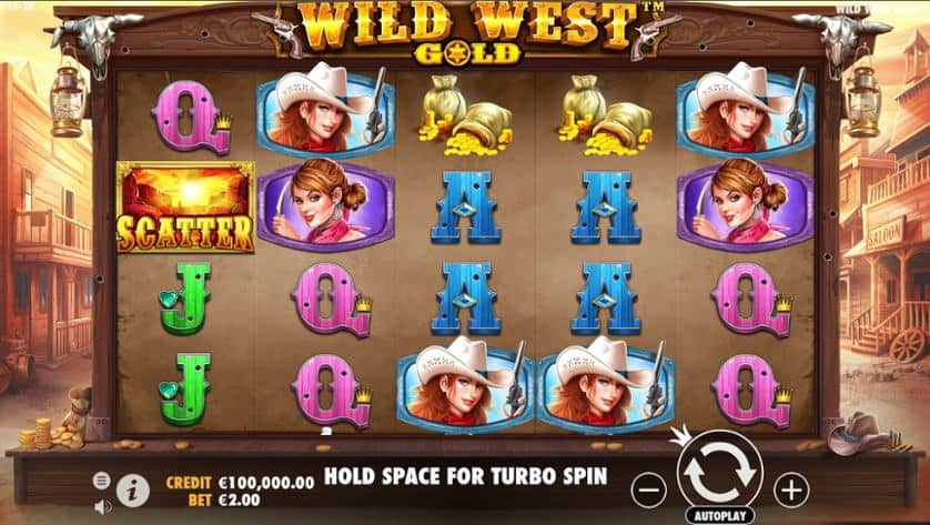 Spēlēt bezmaksas Wild West Gold