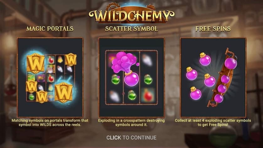 Spēlēt bezmaksas Wildchemy