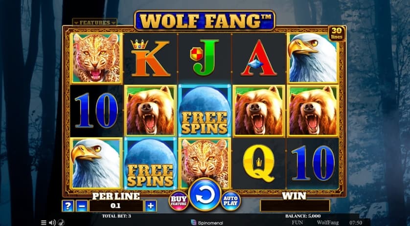 Spēlēt bezmaksas Wolf Fang