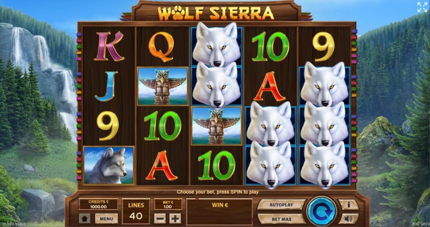 Spēlēt bezmaksas Wolf Sierra