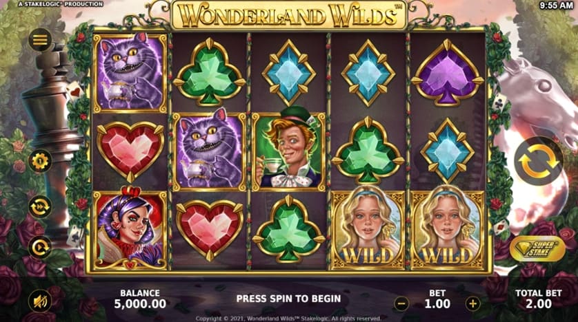 Spēlēt bezmaksas Wonderland Wilds
