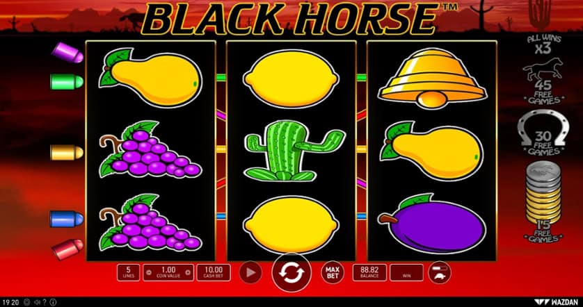 Играть бесплатно Black Horse