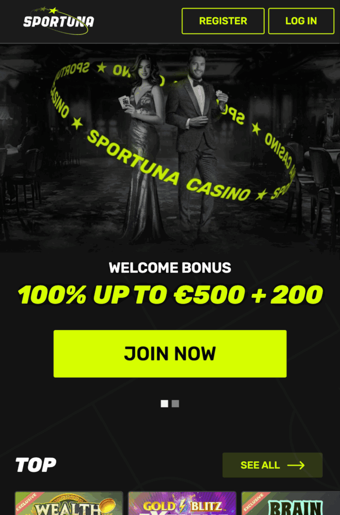 Sportuna login