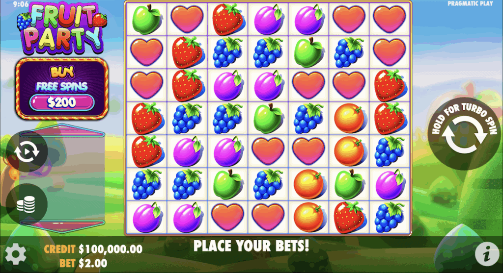 Fruit party demo